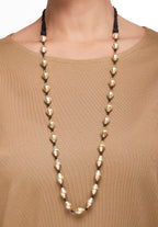 Indira, collar Dholki de cuentas de plata