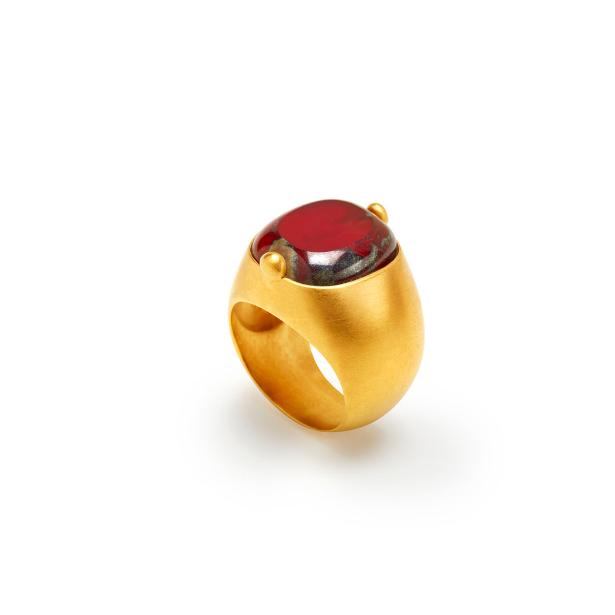 Kayala, anillo signatario engarzado con cristal checo